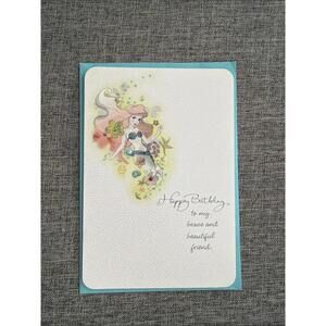 Hallmark Disney Birthday Greeting Card Little Mermaid Happy Birthday To Friend
